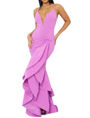 High Quality Mell Ruffles Bodycon  Dress