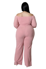 High Quality I Am Blushing Plus Size Jumpsuit